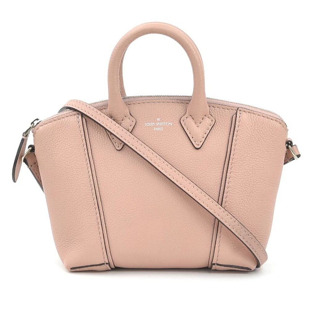Louis Vuitton LOUIS VUITTON Shoulder Bag Handbag Parnassรฉa Nano Lockit Leathe...